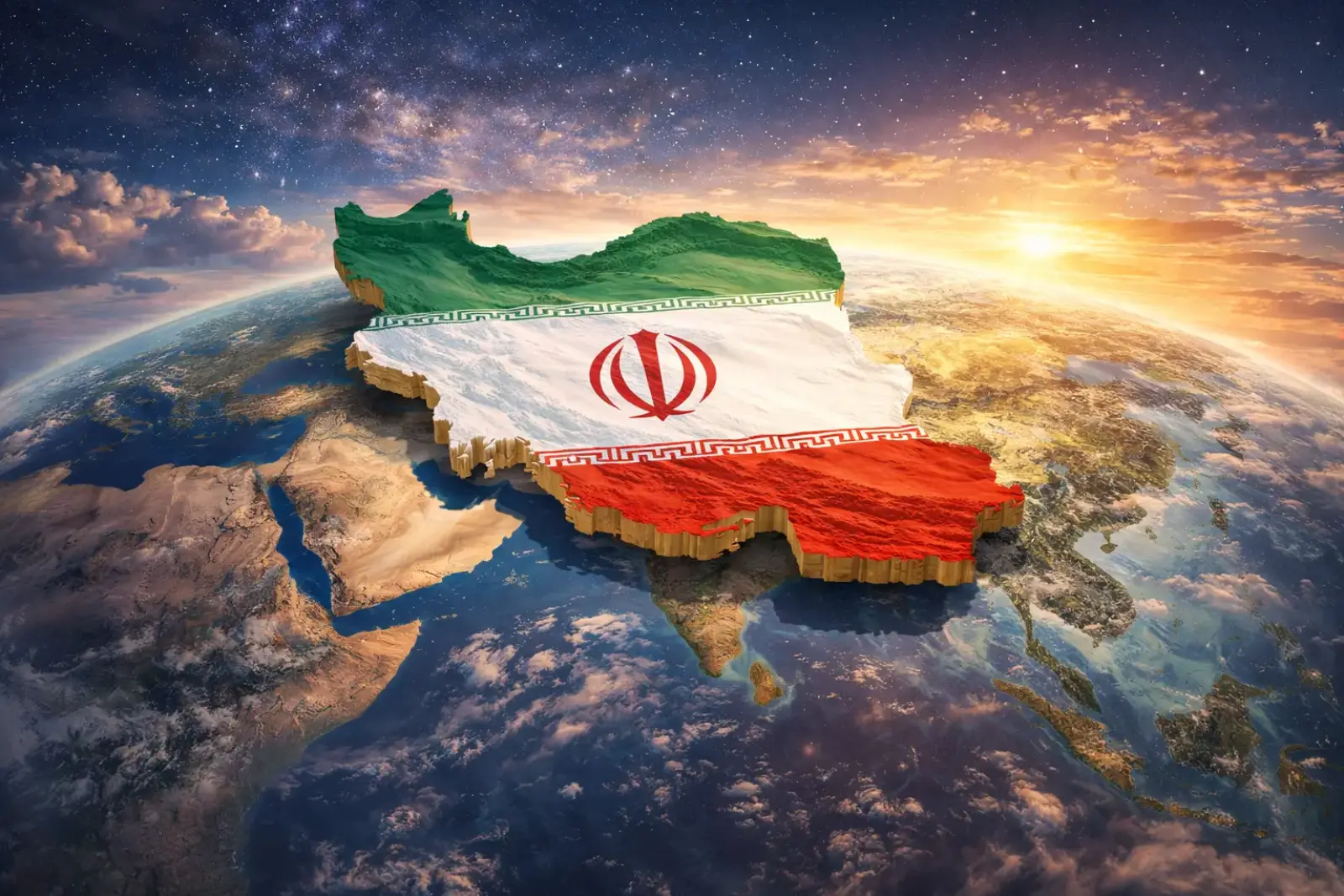 مقایسه وسعت ایران با کشورهای جهان