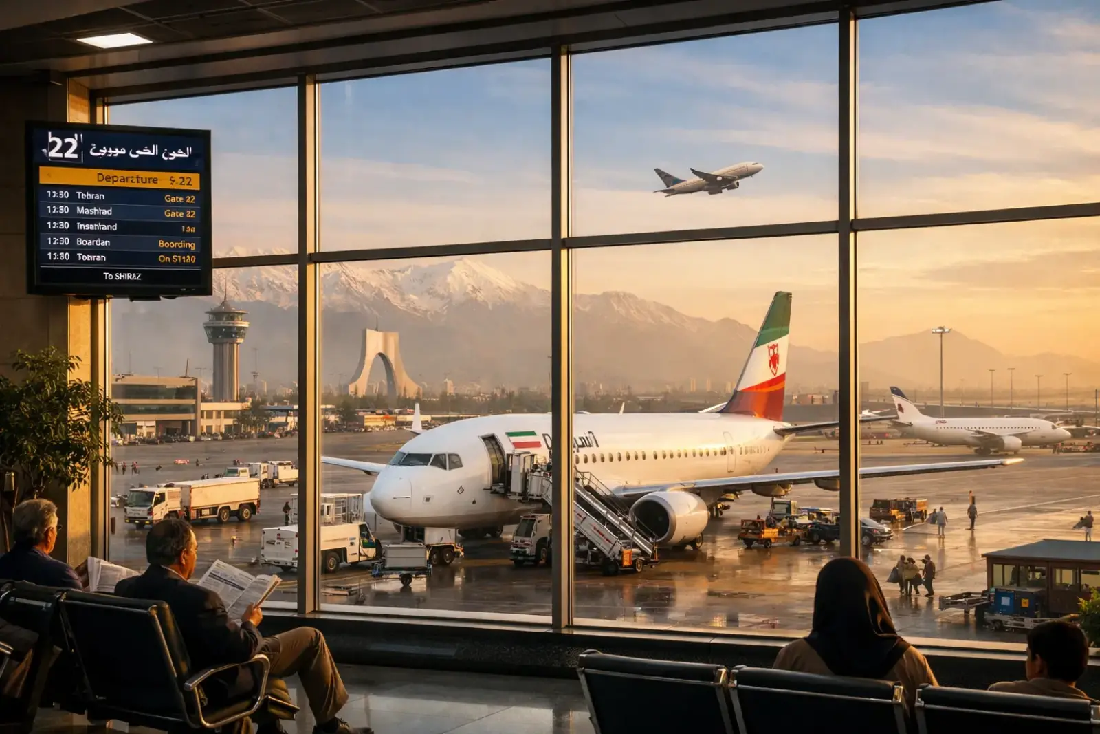 فرودگاه های ایران (بین المللی + اطلاعات تماس + آدرس)