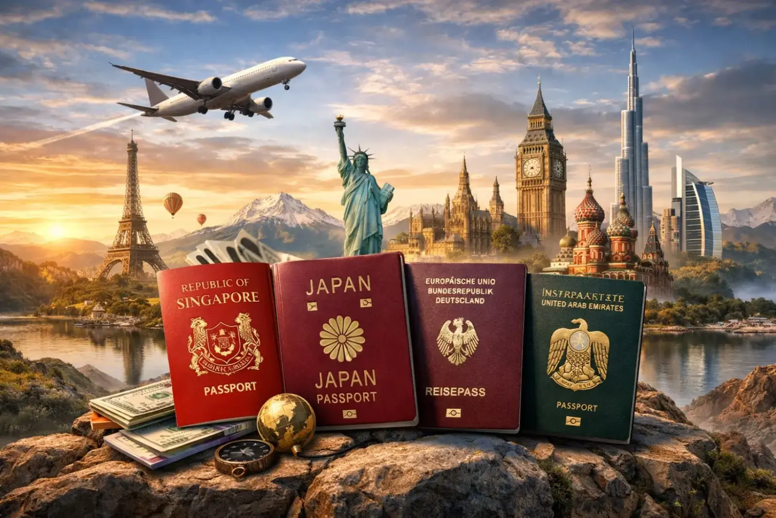 قوی ترین پاسپورت های جهان کدامند؟